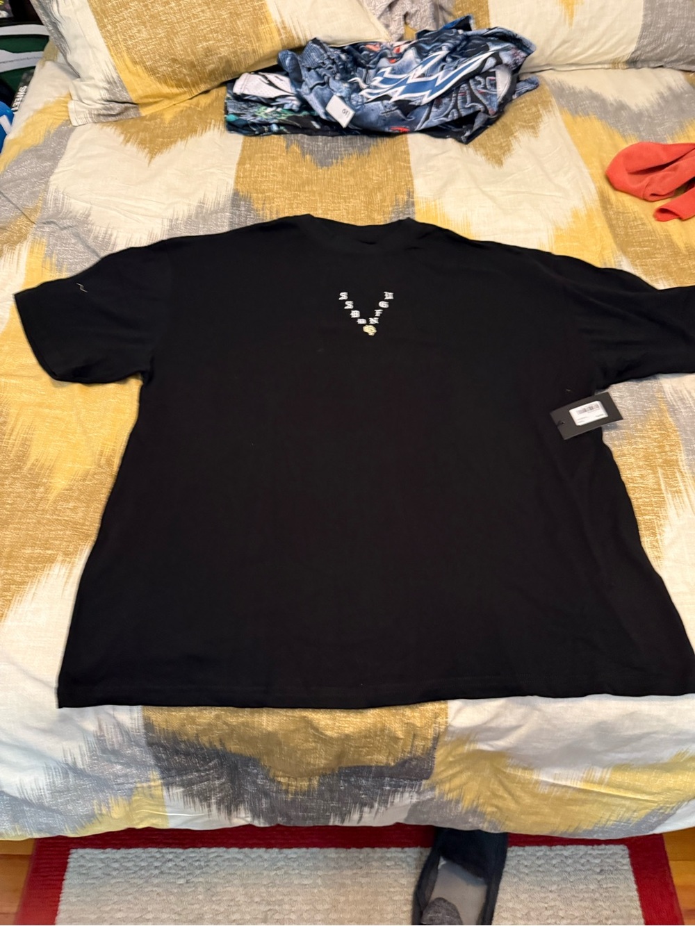 Darc Sport Black Short-Sleeve Tee with Small Front Graphic